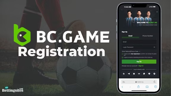 How To Register On The BC Game App.